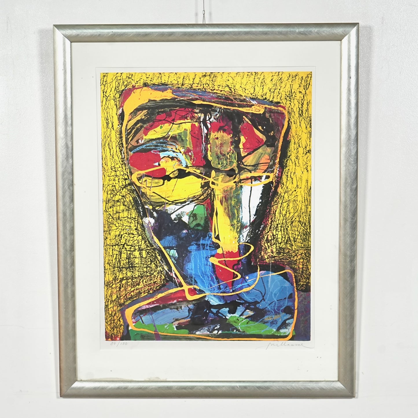 【Guillaume Theodoor Lo-a-Njoe】リトグラフ(Ed.84/150)79cm×99.5cm