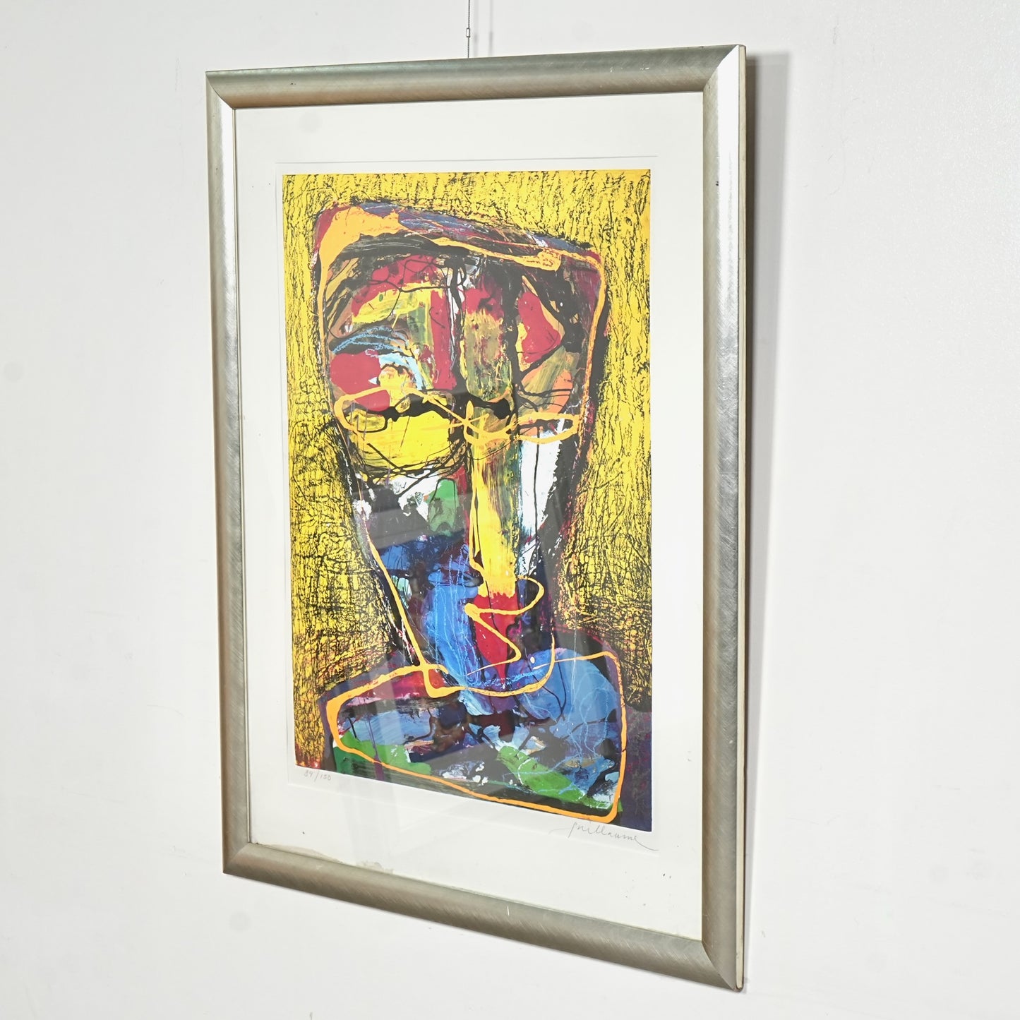 【Guillaume Theodoor Lo-a-Njoe】リトグラフ(Ed.84/150)79cm×99.5cm