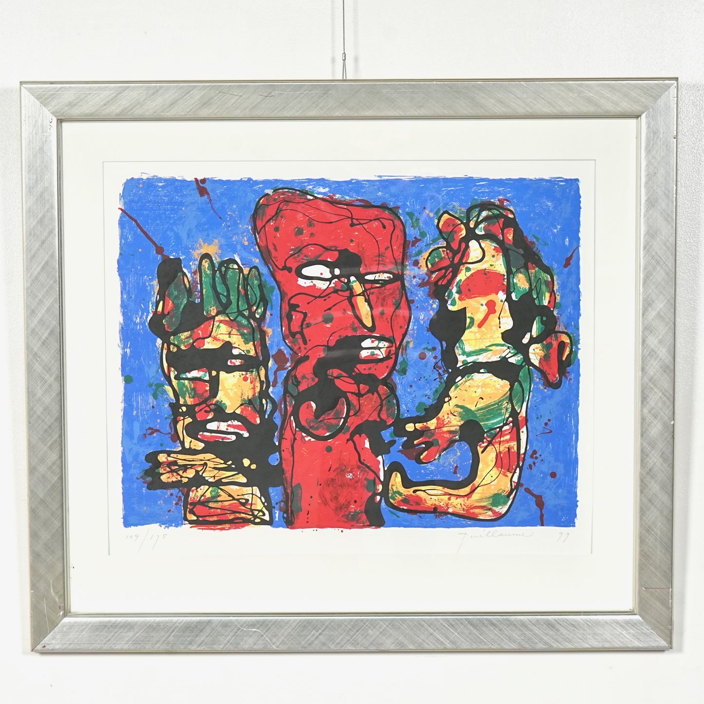 【Guillaume Theodoor Lo-a-Njoe】リトグラフ(Ed.104/195)92.5cm×82cm