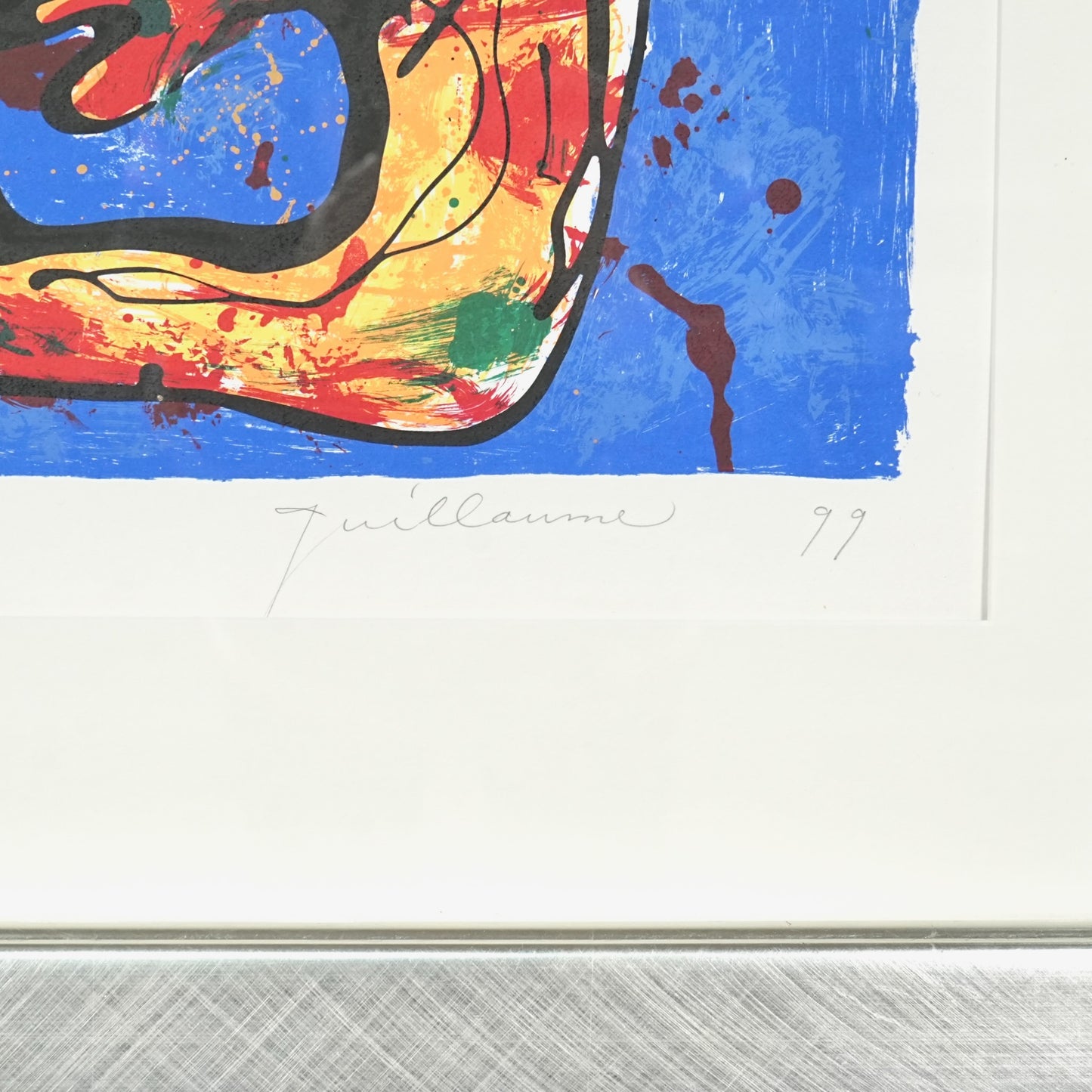 【Guillaume Theodoor Lo-a-Njoe】リトグラフ(Ed.104/195)92.5cm×82cm