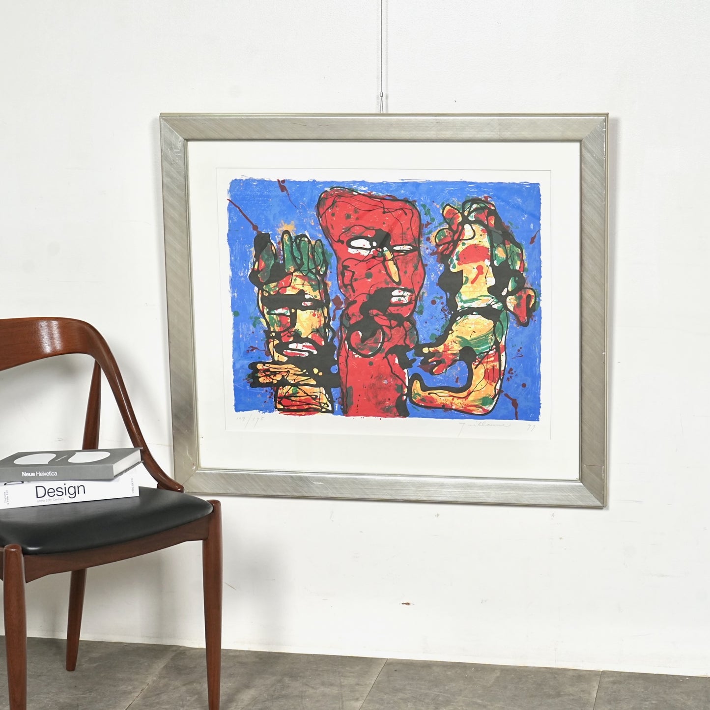【Guillaume Theodoor Lo-a-Njoe】リトグラフ(Ed.104/195)92.5cm×82cm