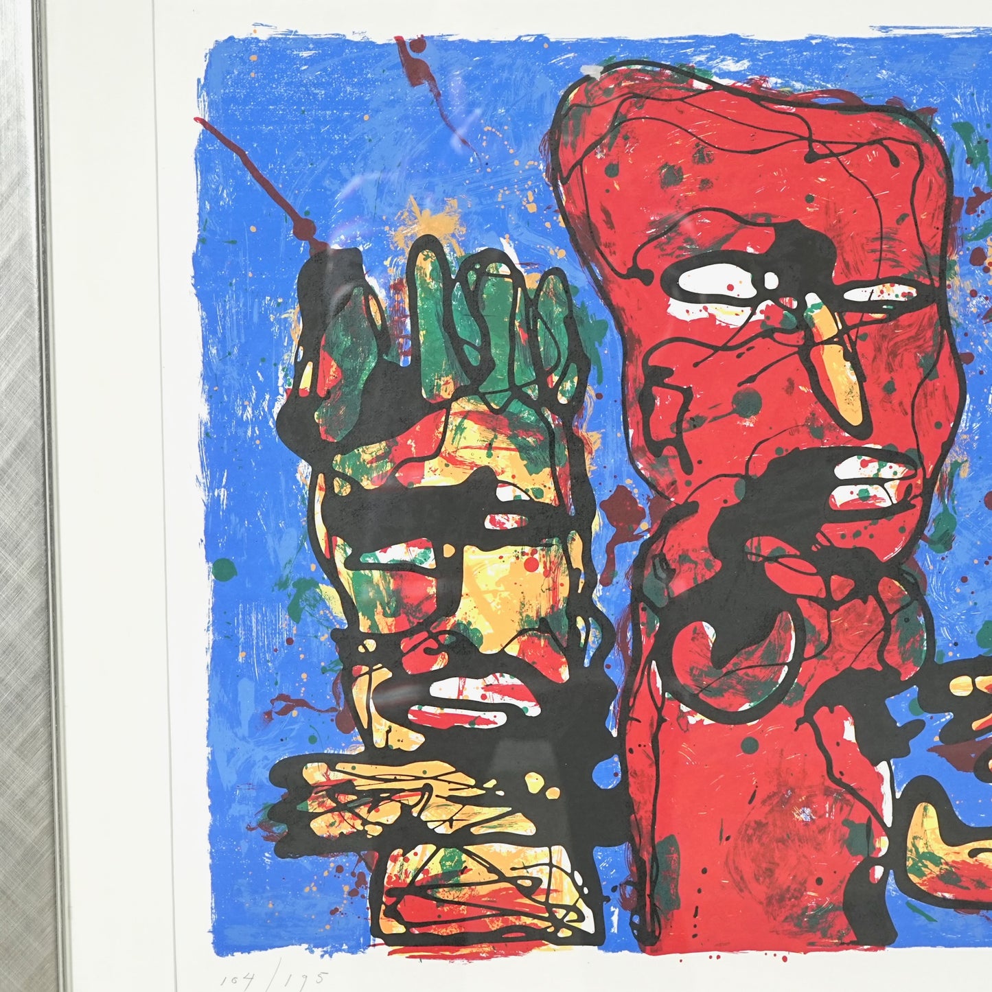 【Guillaume Theodoor Lo-a-Njoe】リトグラフ(Ed.104/195)92.5cm×82cm