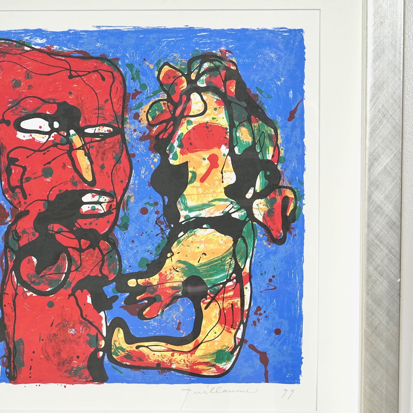 【Guillaume Theodoor Lo-a-Njoe】リトグラフ(Ed.104/195)92.5cm×82cm