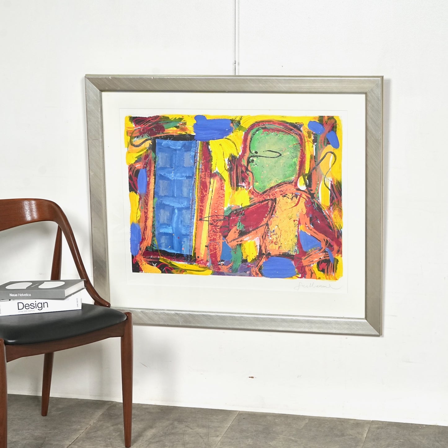 【Guillaume Theodoor Lo-a-Njoe】リトグラフ 101cm×87cm