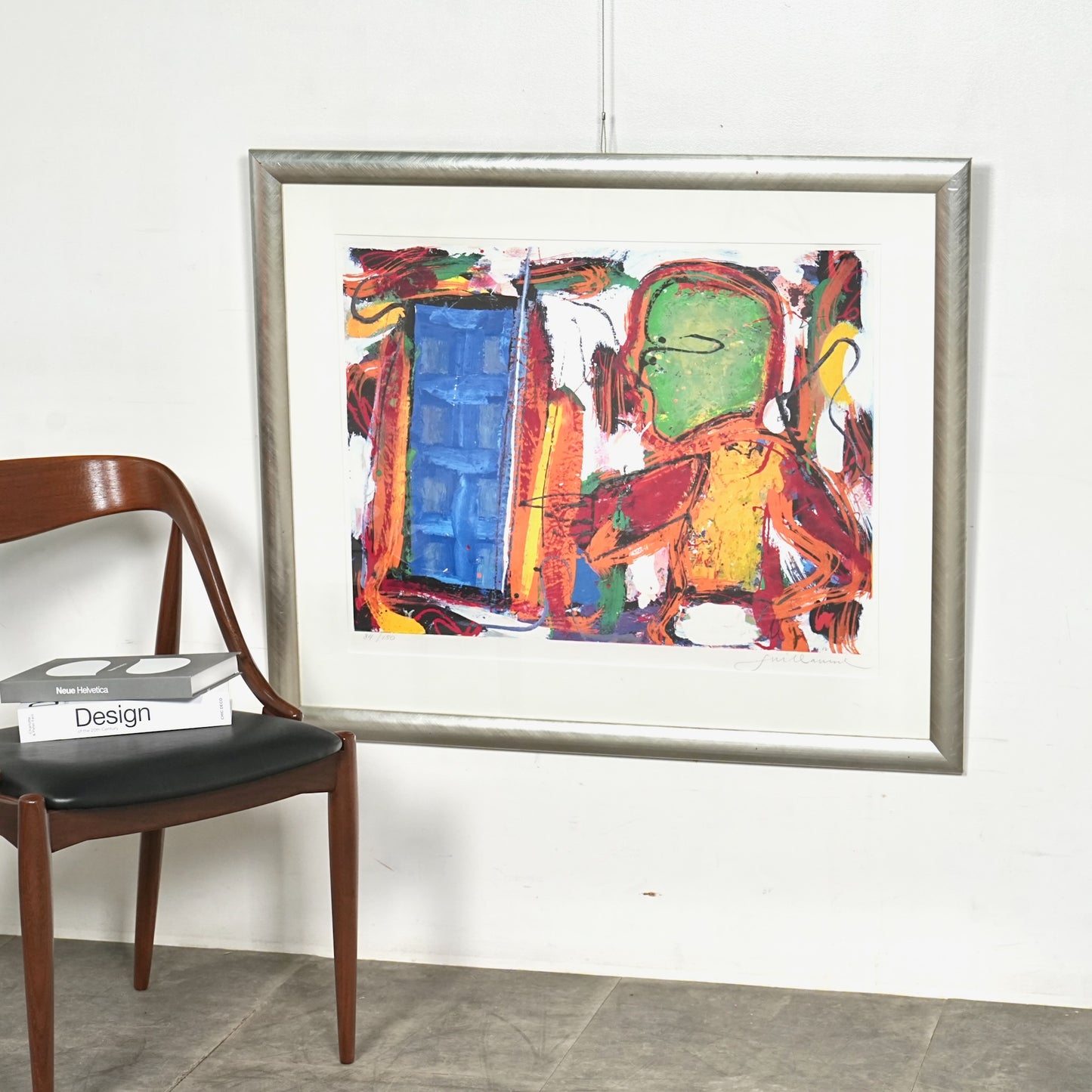 【Guillaume Theodoor Lo-a-Njoe】リトグラフ 99cm×83.5cm