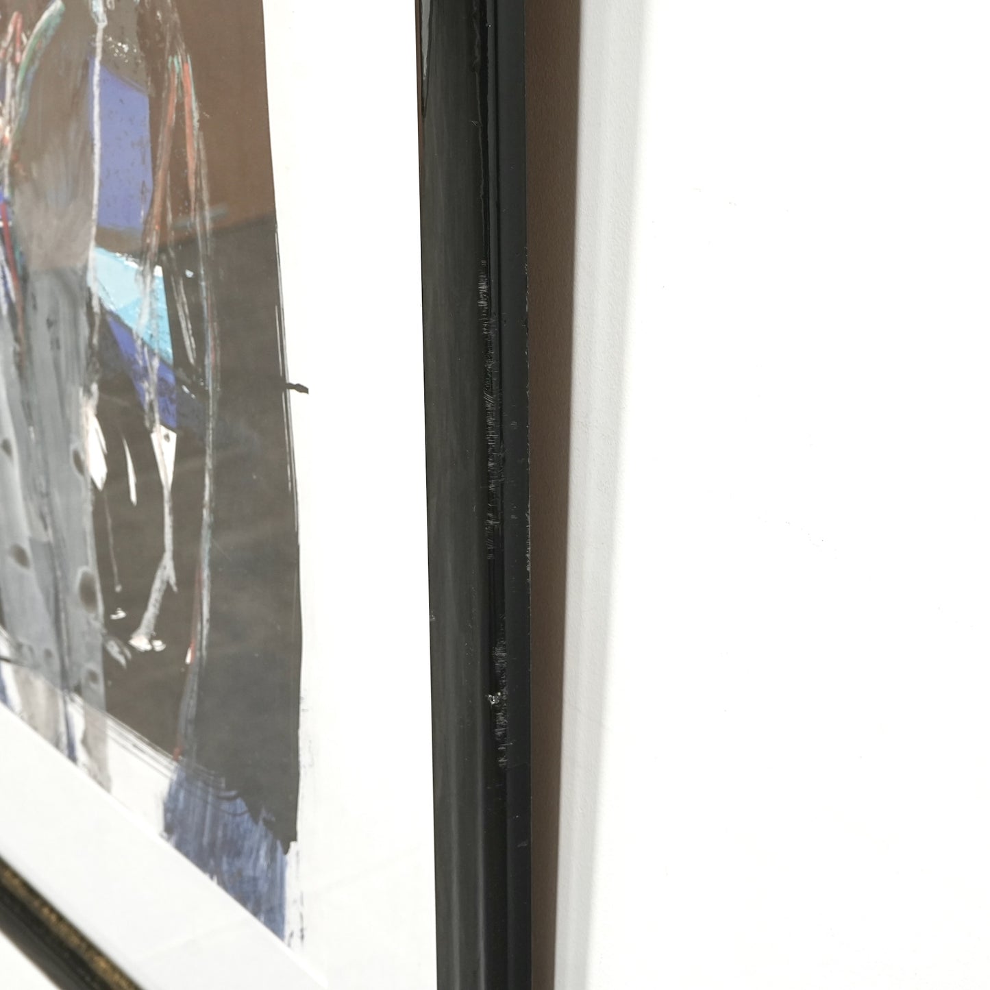 デンマークヴィンテージ 抽象画オイルペインティング 109cm×139.5cm