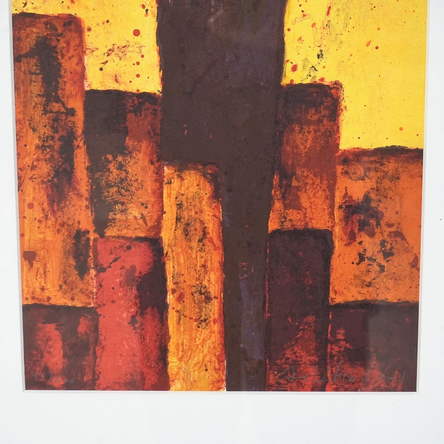 【Anne Vilsbøll】リトグラフ 51.5cm×67.5cm