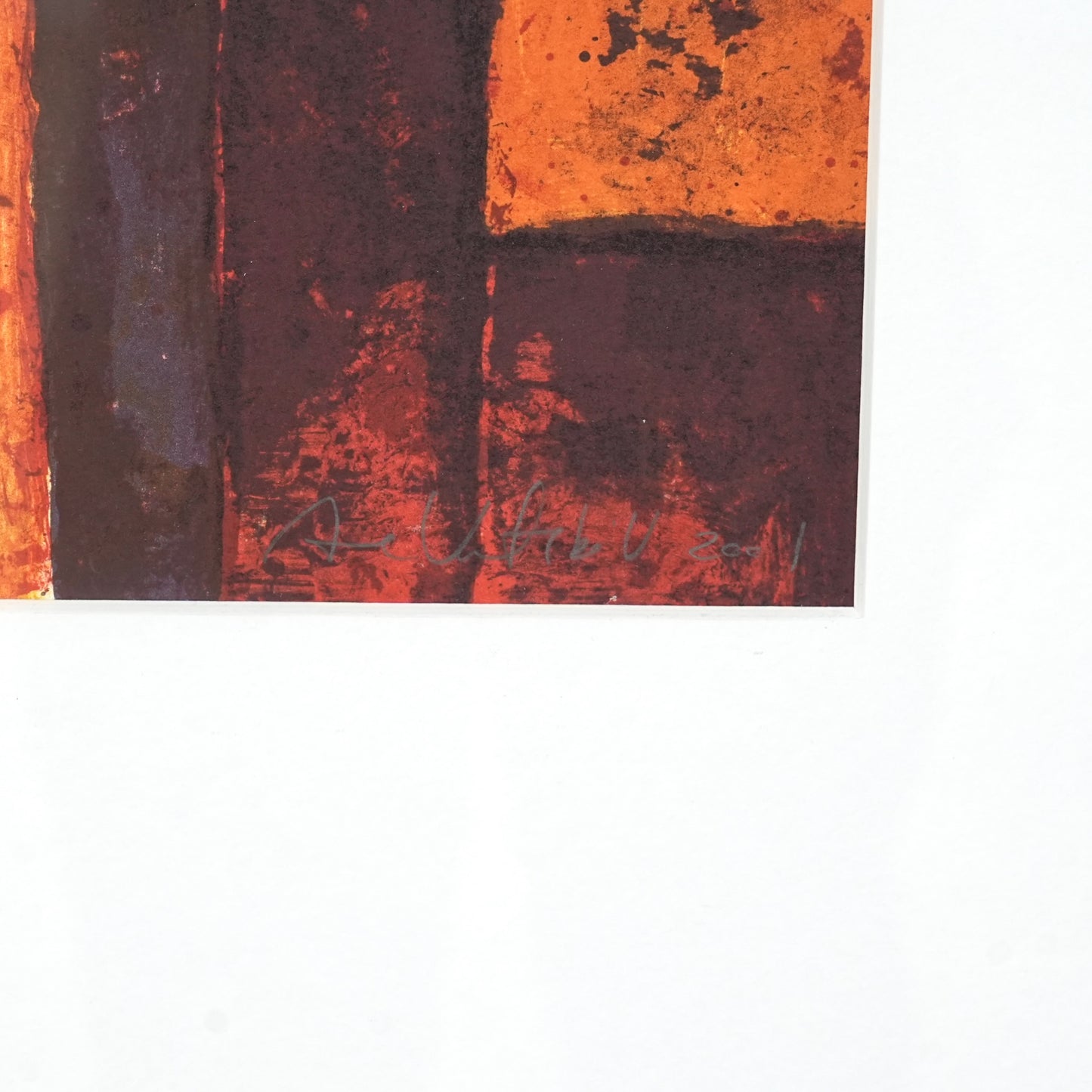 【Anne Vilsbøll】リトグラフ 51.5cm×67.5cm