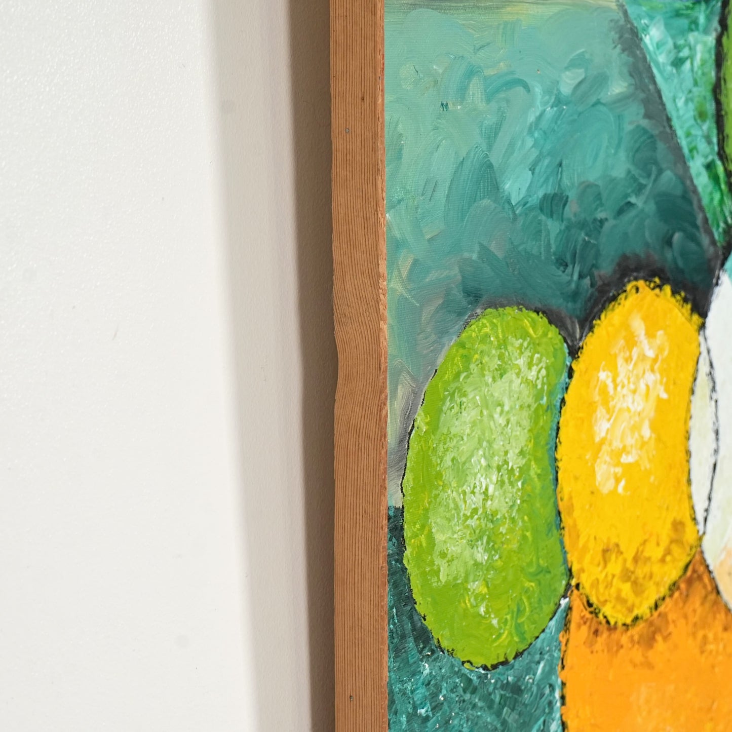 デンマークヴィンテージ オイルペインティング 66cm×79.5cm