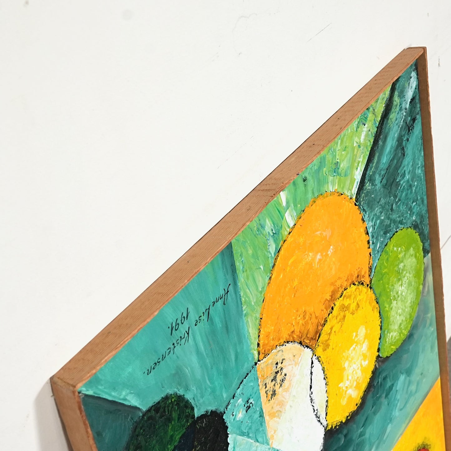 デンマークヴィンテージ オイルペインティング 66cm×79.5cm