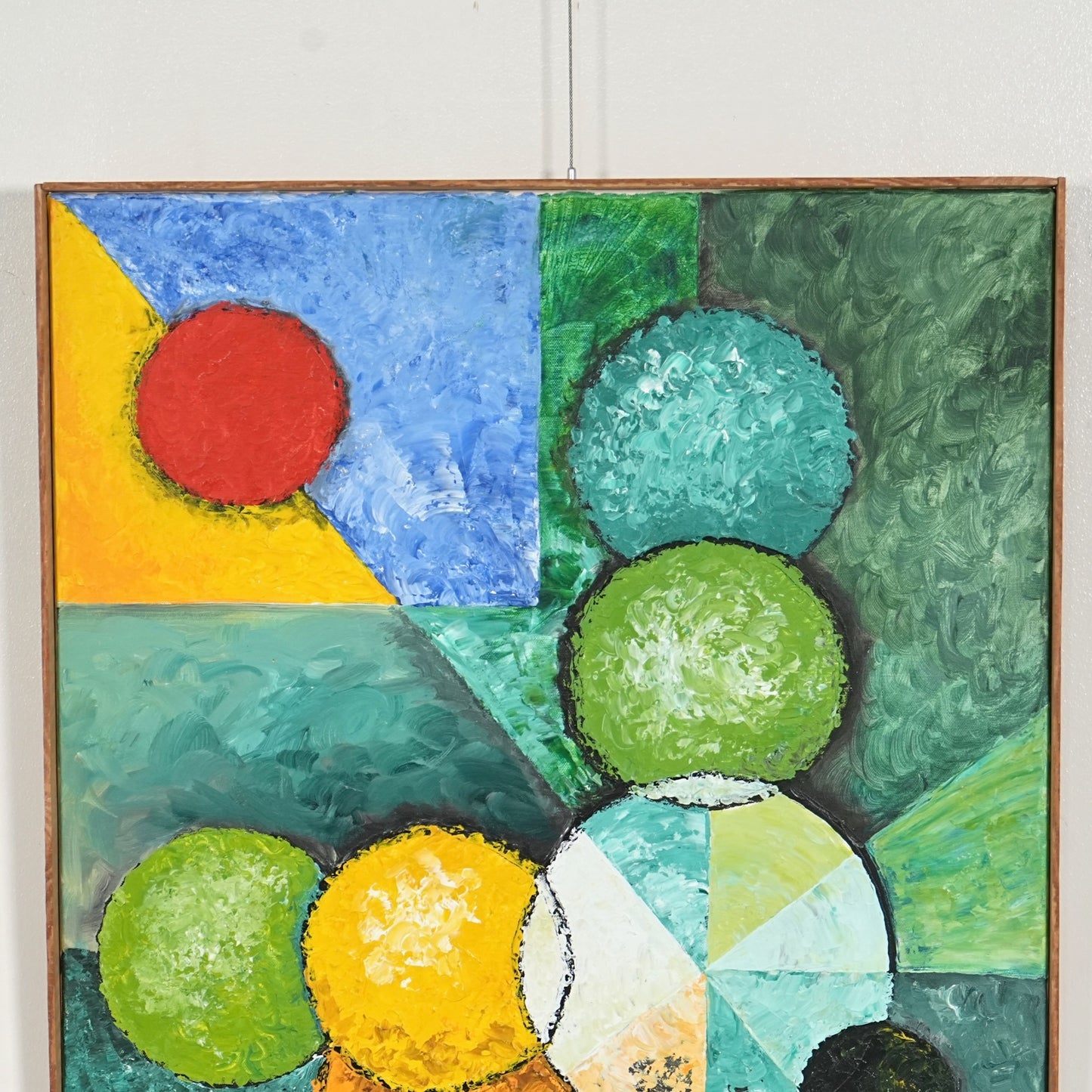 デンマークヴィンテージ オイルペインティング 66cm×79.5cm