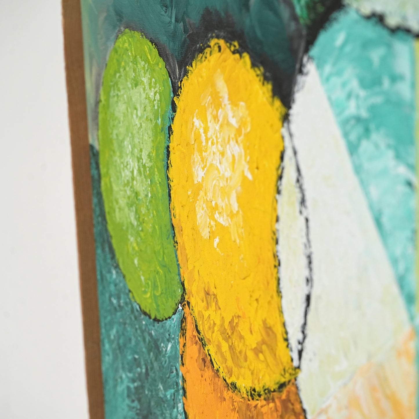 デンマークヴィンテージ オイルペインティング 66cm×79.5cm