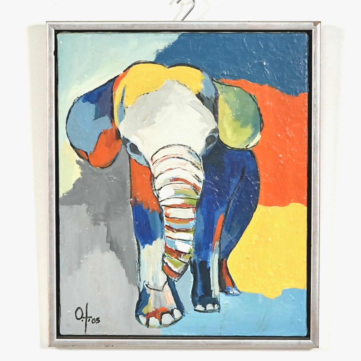 デンマークヴィンテージ オイルペインティング 49.5cm×60.5cm