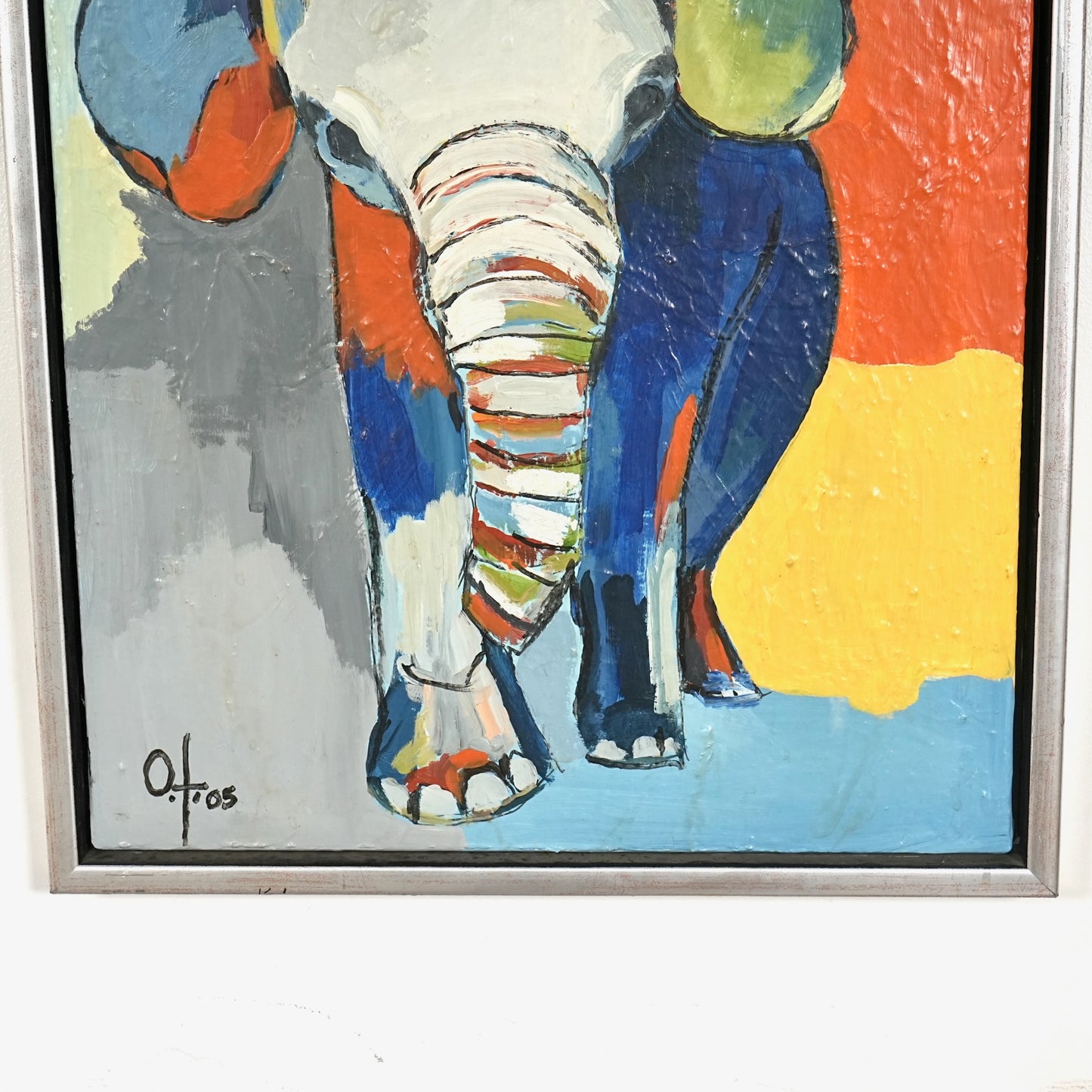 デンマークヴィンテージ オイルペインティング 49.5cm×60.5cm