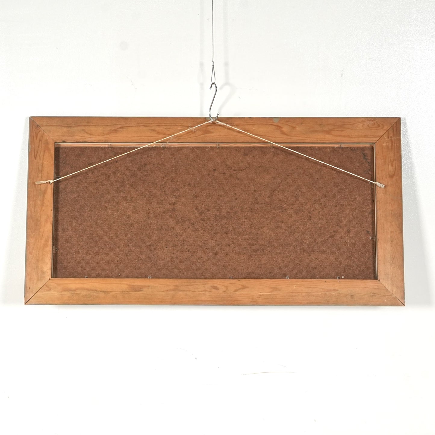 デンマークヴィンテージ 抽象画オイルペインティング 97cm×49cm