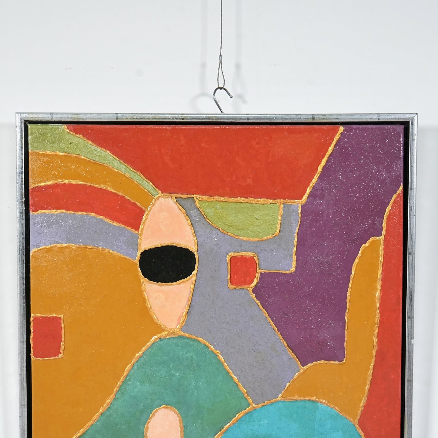 デンマークヴィンテージ オイルペインティング 64cm×74cm