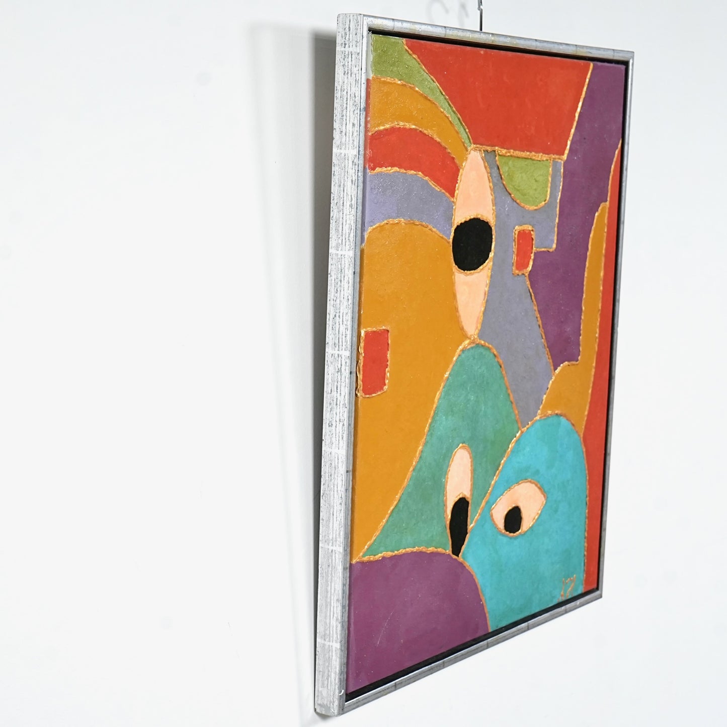 デンマークヴィンテージ オイルペインティング 64cm×74cm