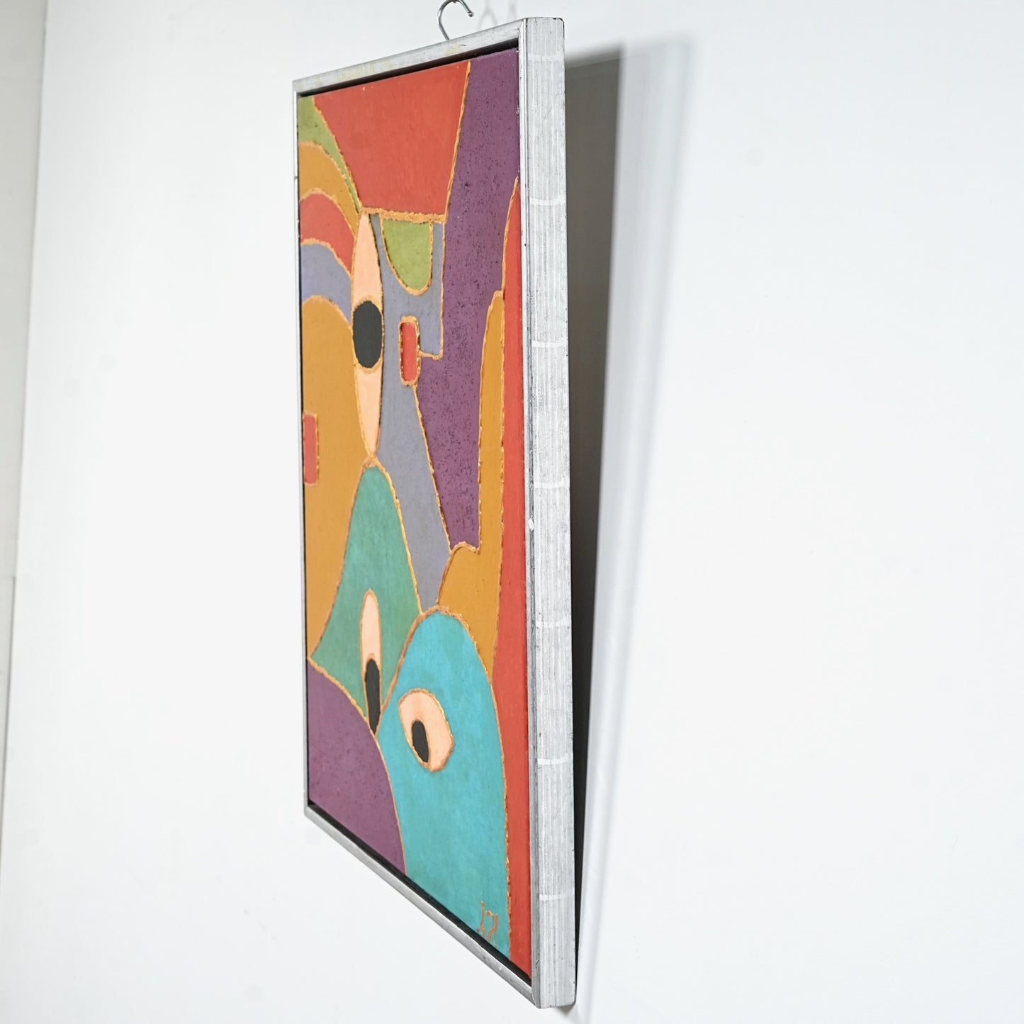 デンマークヴィンテージ オイルペインティング 64cm×74cm