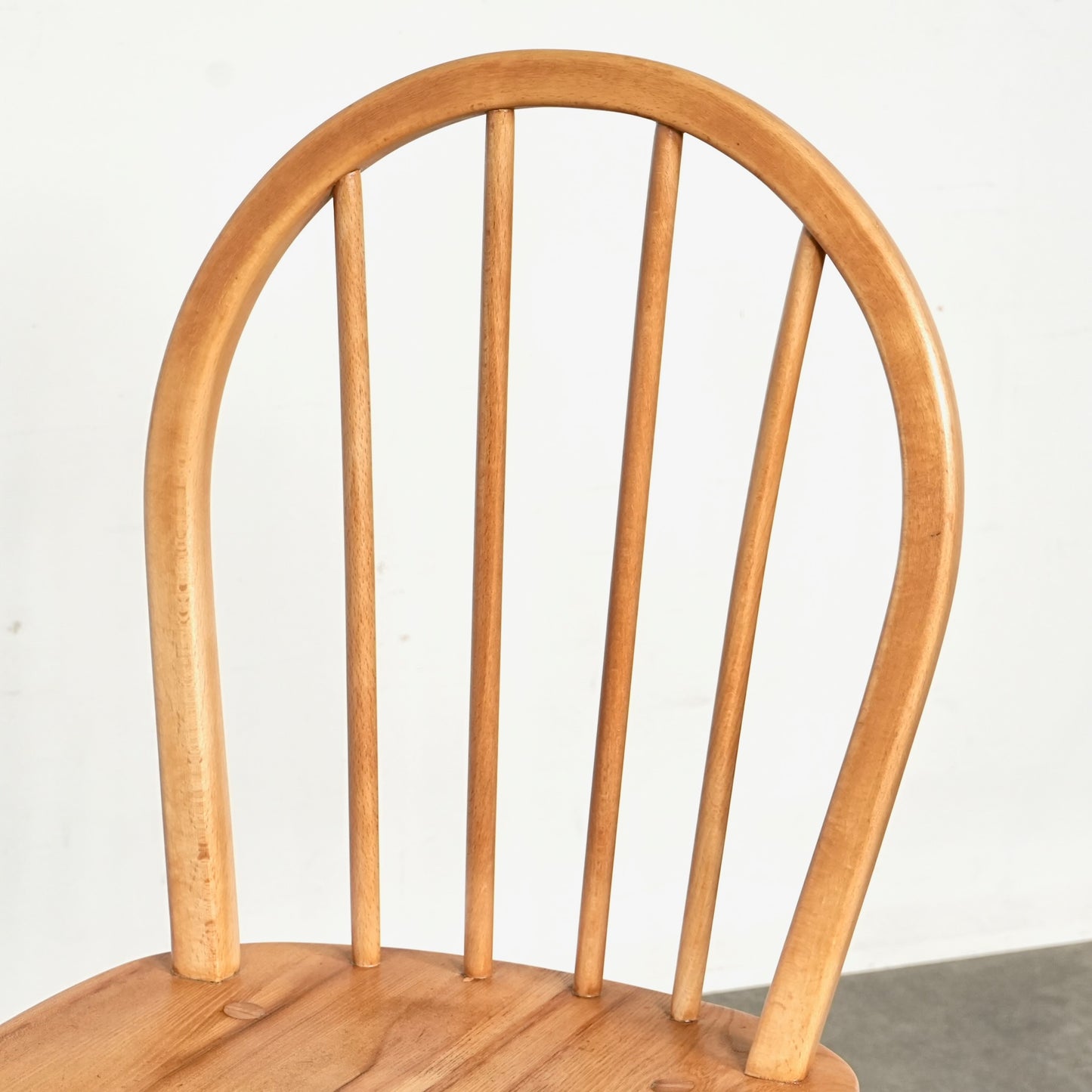 【ERCOL】ヴィンテージ フープバックチェア(メープル)