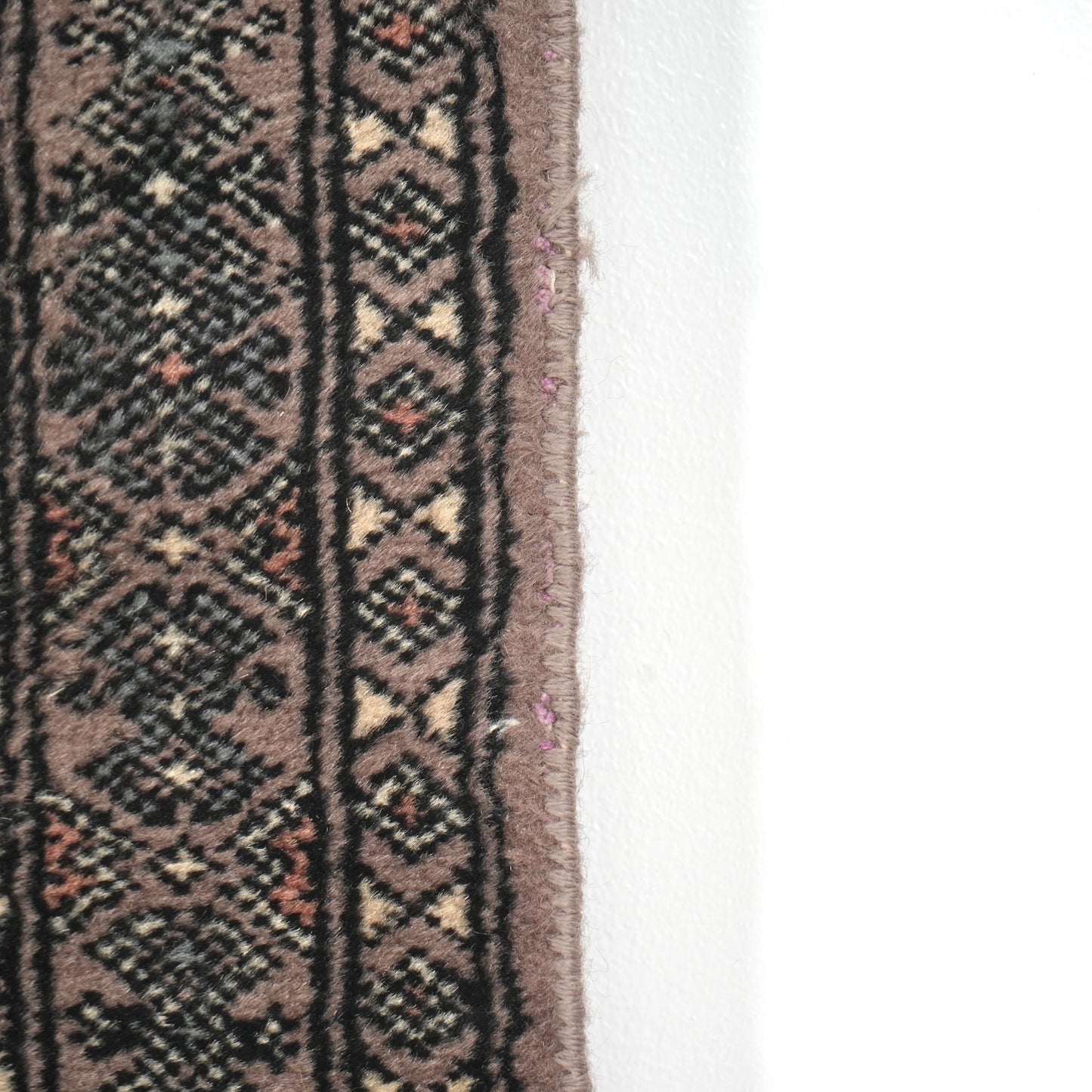 送料無料 ヴィンテージ ラグ(手織り/124cm×76.5cm)