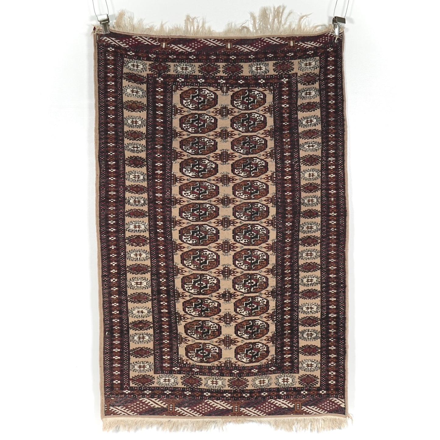 送料無料 ヴィンテージ ラグ(手織り/160cm×97.5cm)