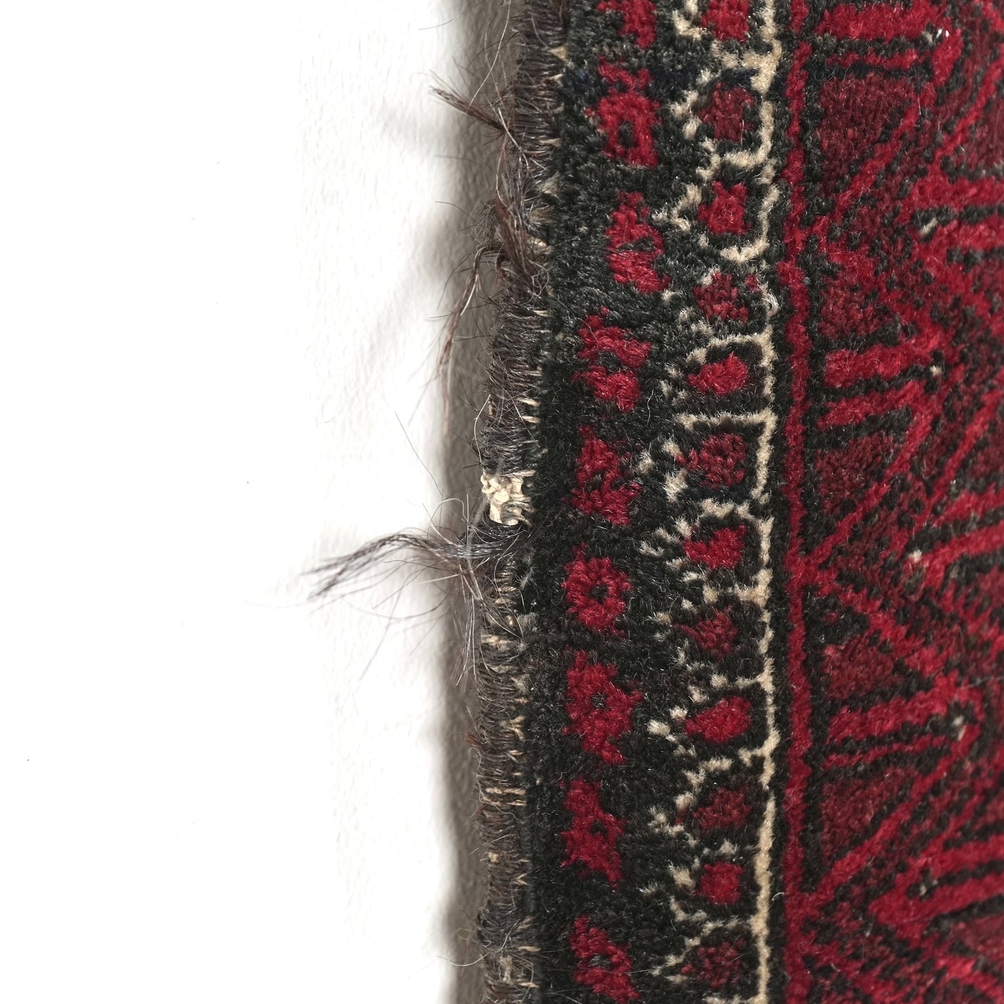 送料無料 ヴィンテージ ラグ(手織り/178cm×92cm)