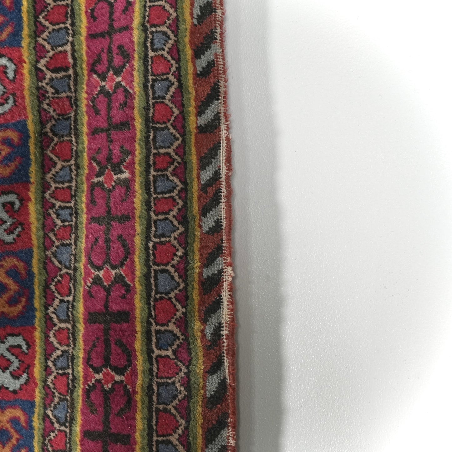 送料無料 ヴィンテージ ラグ(手織り/262cm×151cm)