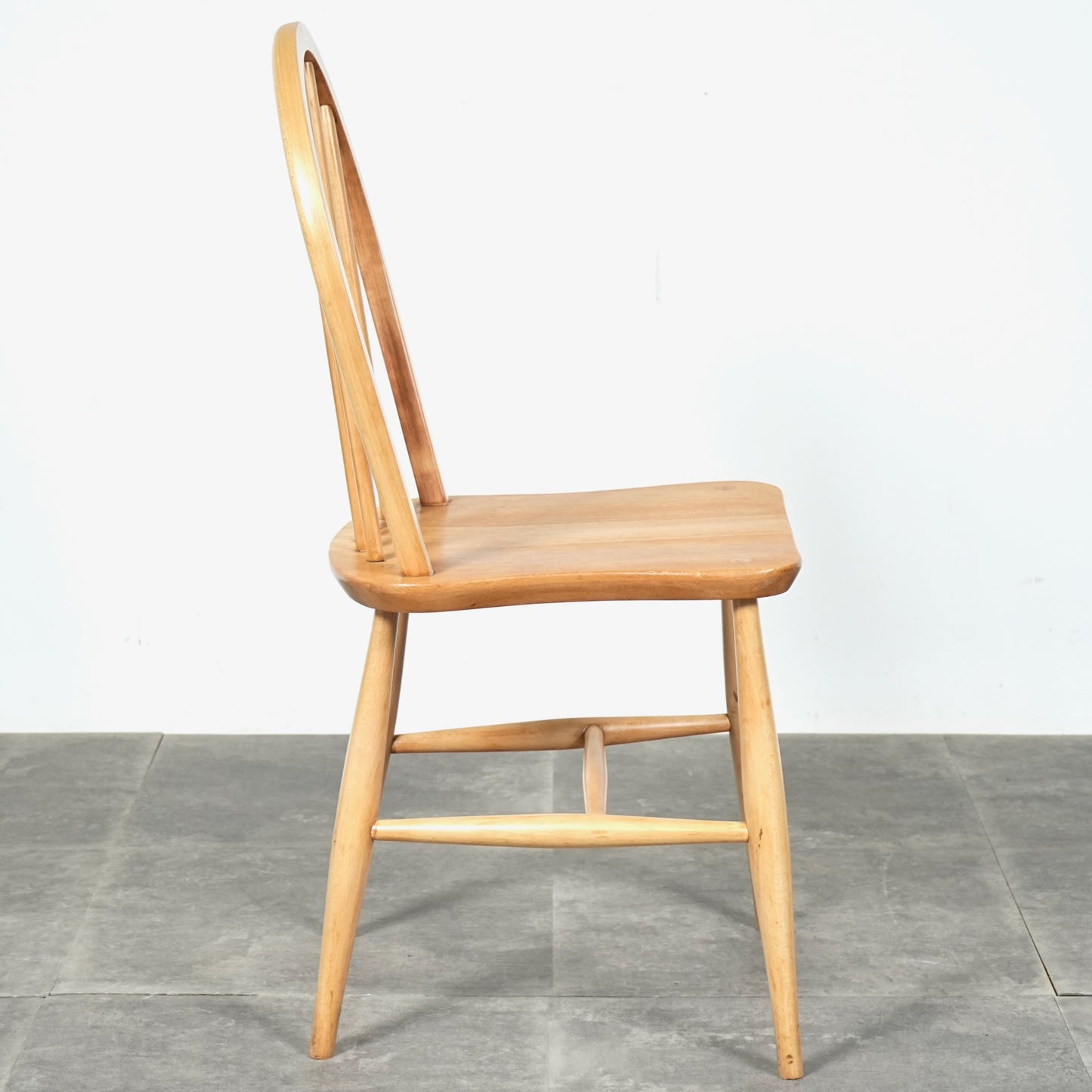 【ERCOL】ヴィンテージ フープバックチェア(メープル)