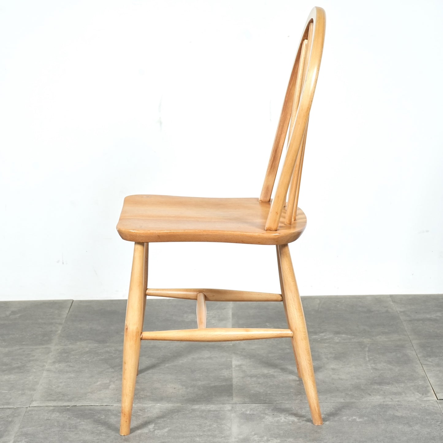 【ERCOL】ヴィンテージ フープバックチェア(メープル)