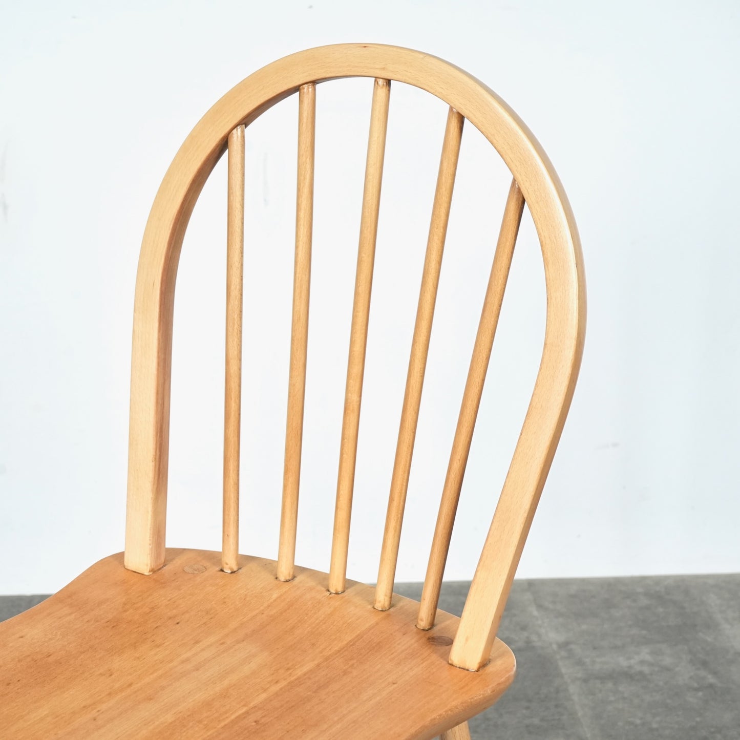 【ERCOL】ヴィンテージ フープバックチェア(メープル)