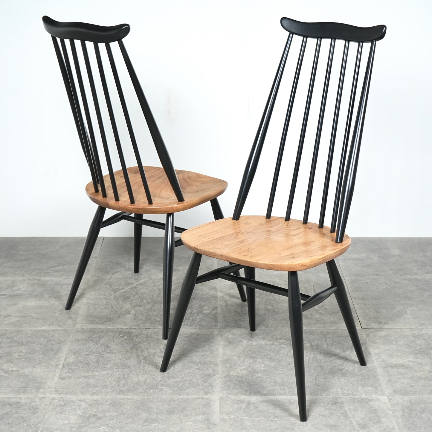 【ERCOL】ヴィンテージ ゴールドスミスチェア(バイカラー)2脚セット