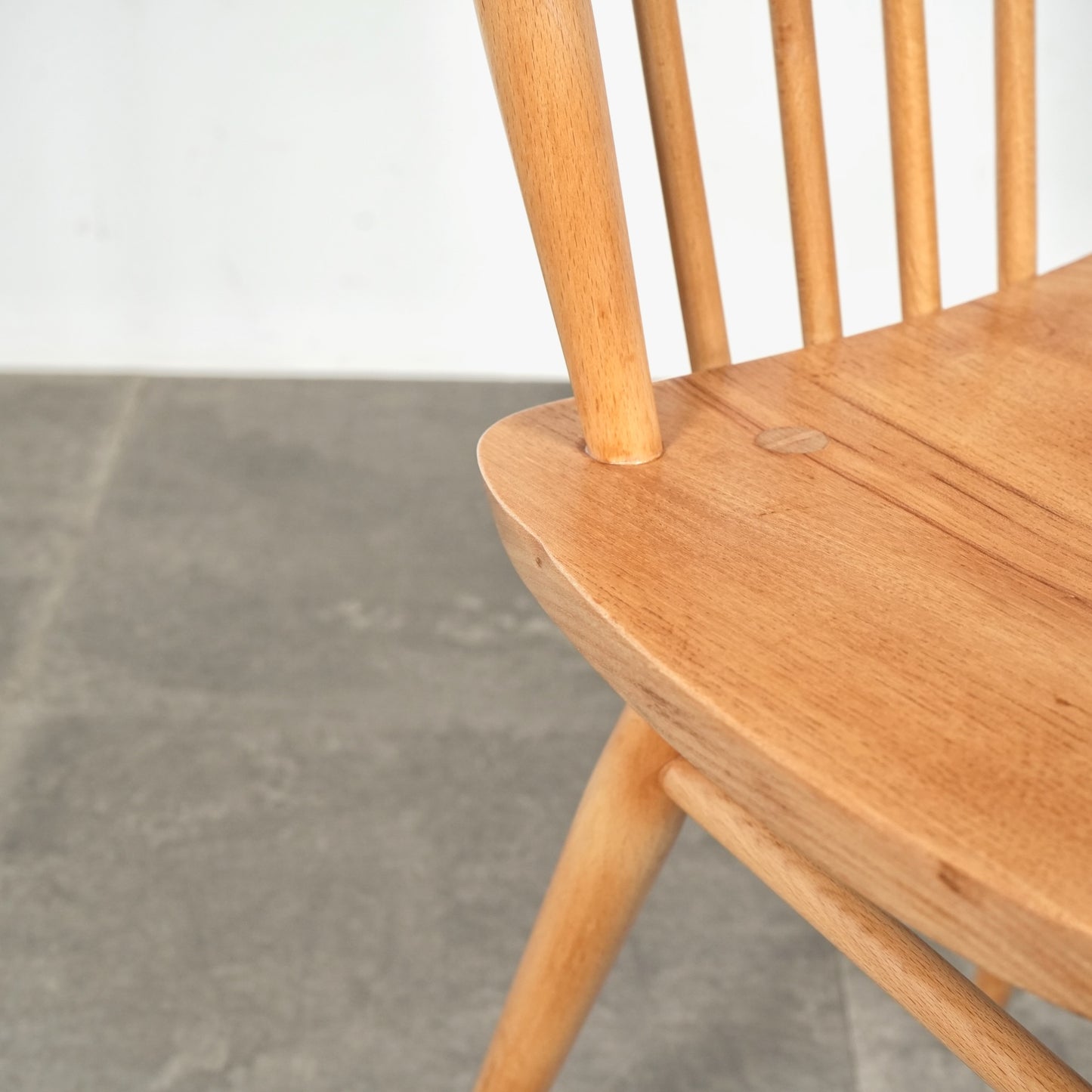 【ERCOL】ヴィンテージ ハイスティックバックチェア(メープル)