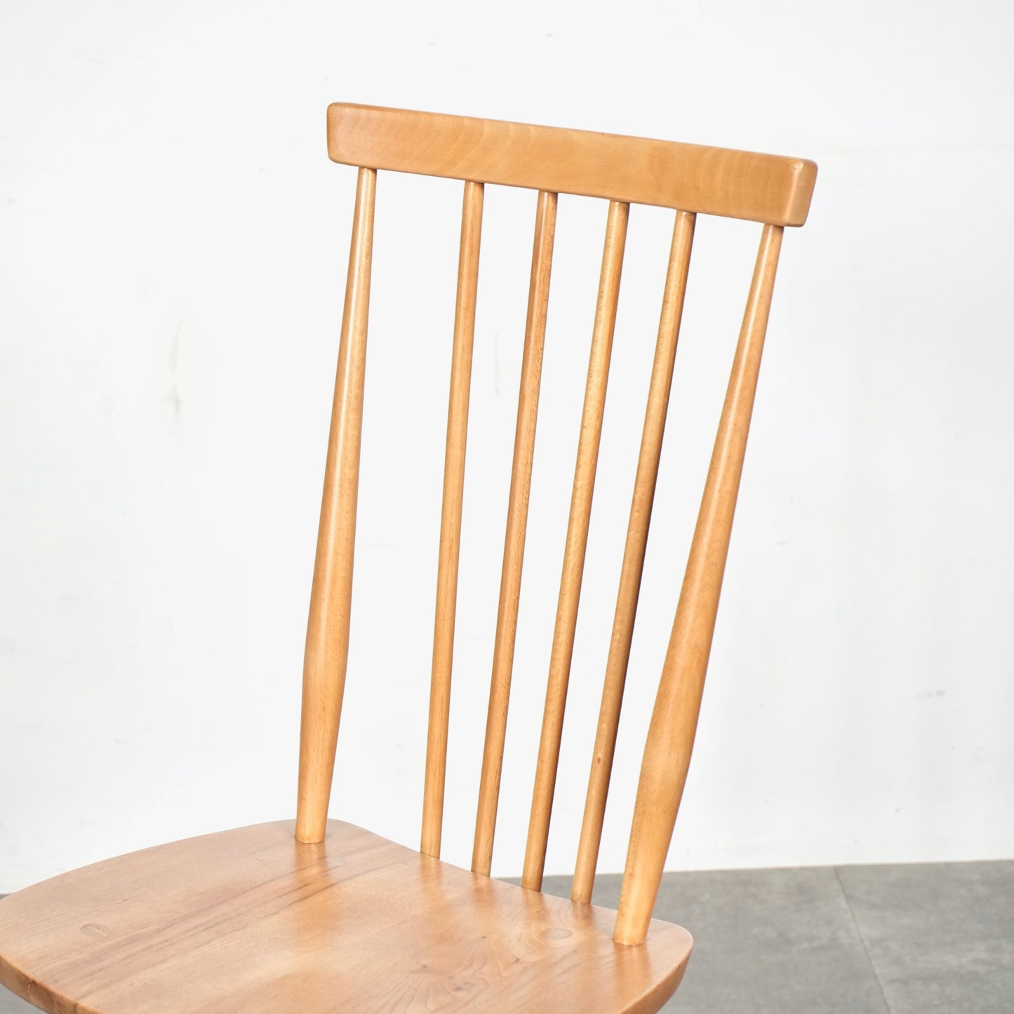 【ERCOL】ヴィンテージ ハイスティックバックチェア(メープル)
