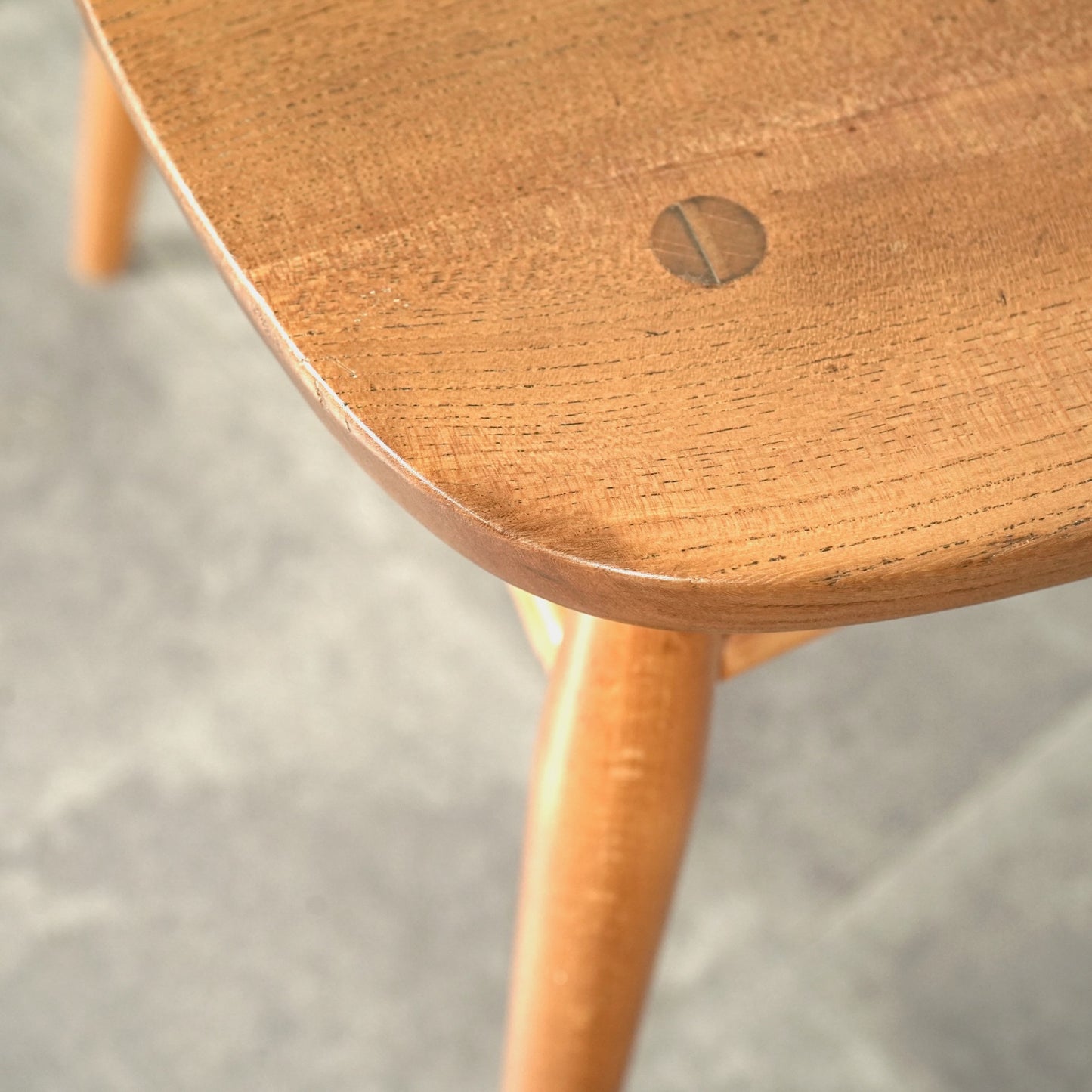 【ERCOL】ヴィンテージ ハイスティックバックチェア(メープル)