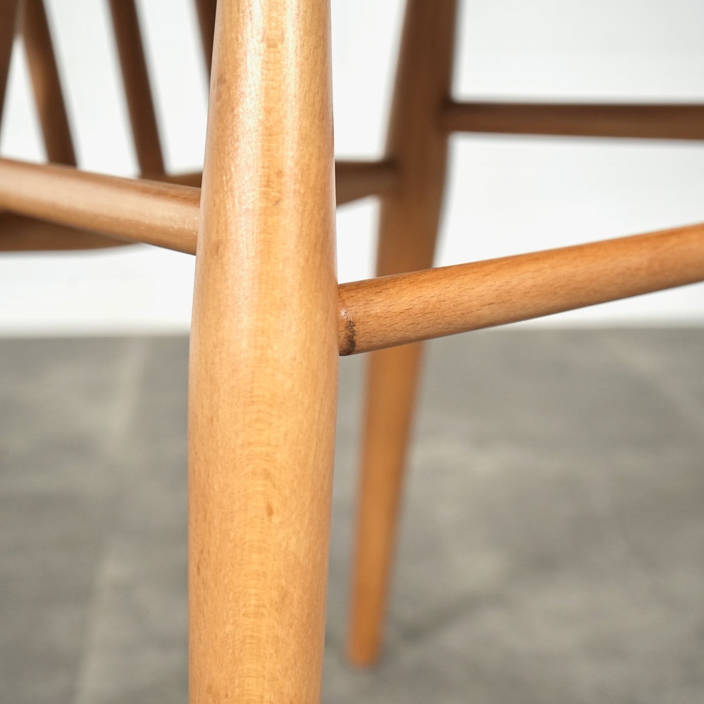 【ERCOL】ヴィンテージ ハイスティックバックチェア(メープル)