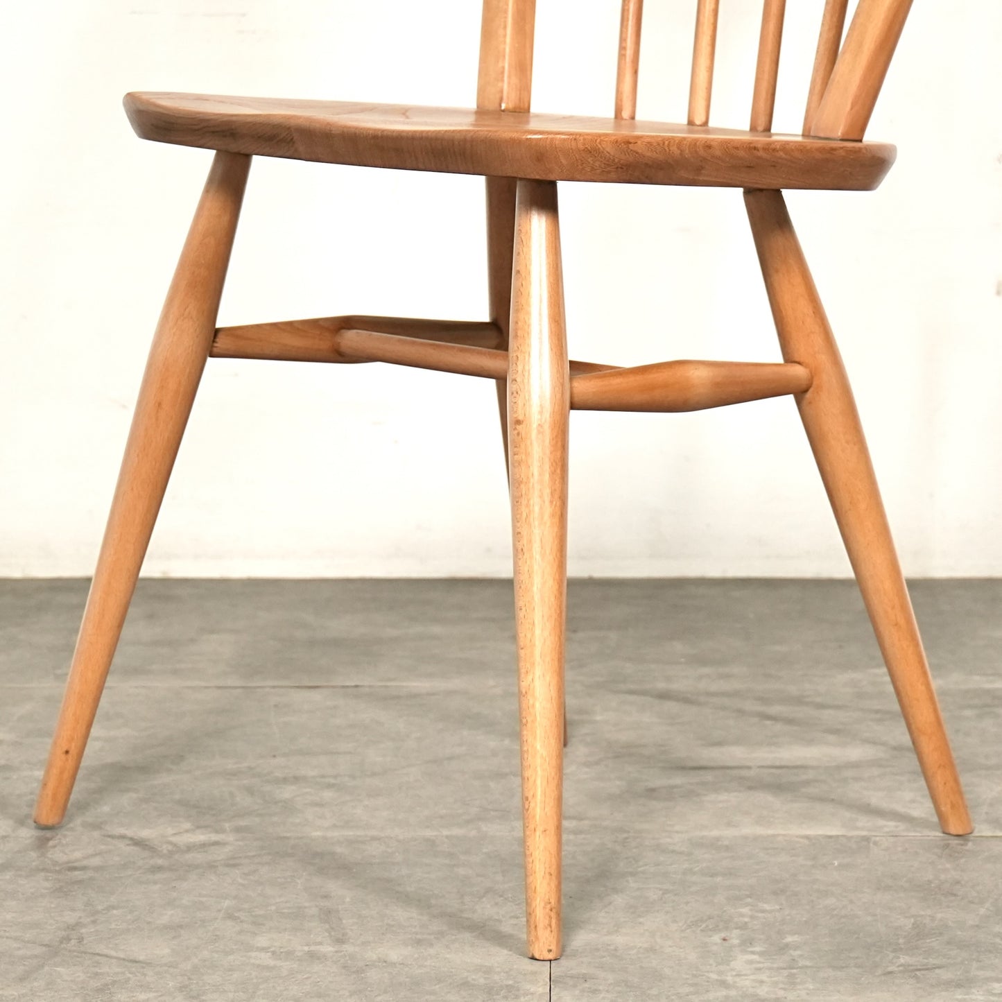 【ERCOL】ヴィンテージ フープバックチェア(メープル)