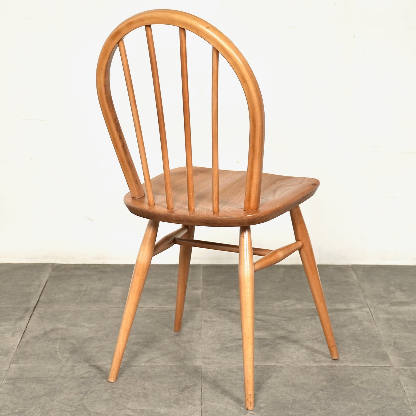 【ERCOL】ヴィンテージ フープバックチェア(メープル)