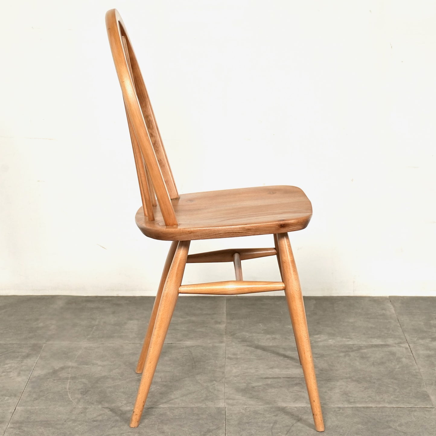 【ERCOL】ヴィンテージ フープバックチェア(メープル)