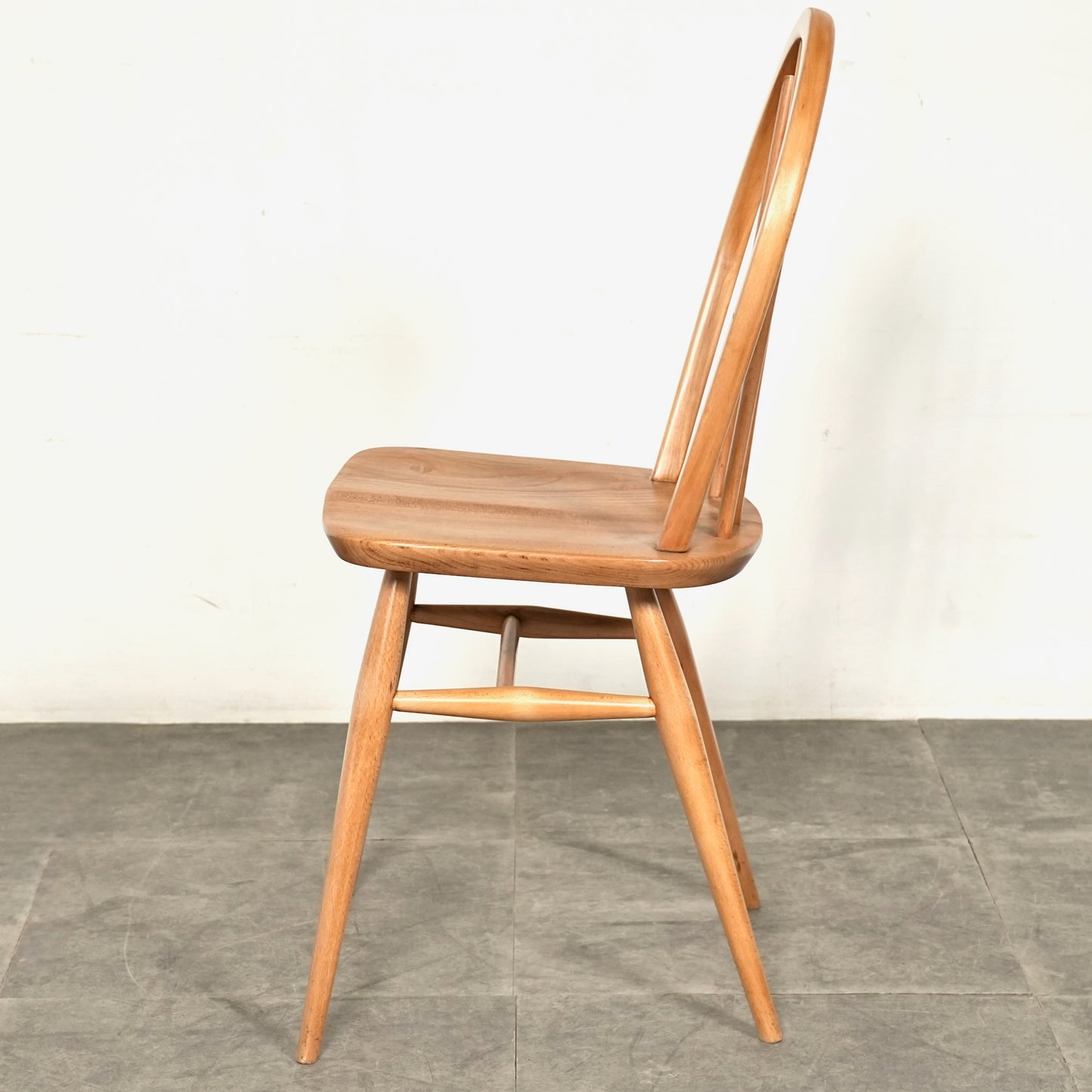 【ERCOL】ヴィンテージ フープバックチェア(メープル)