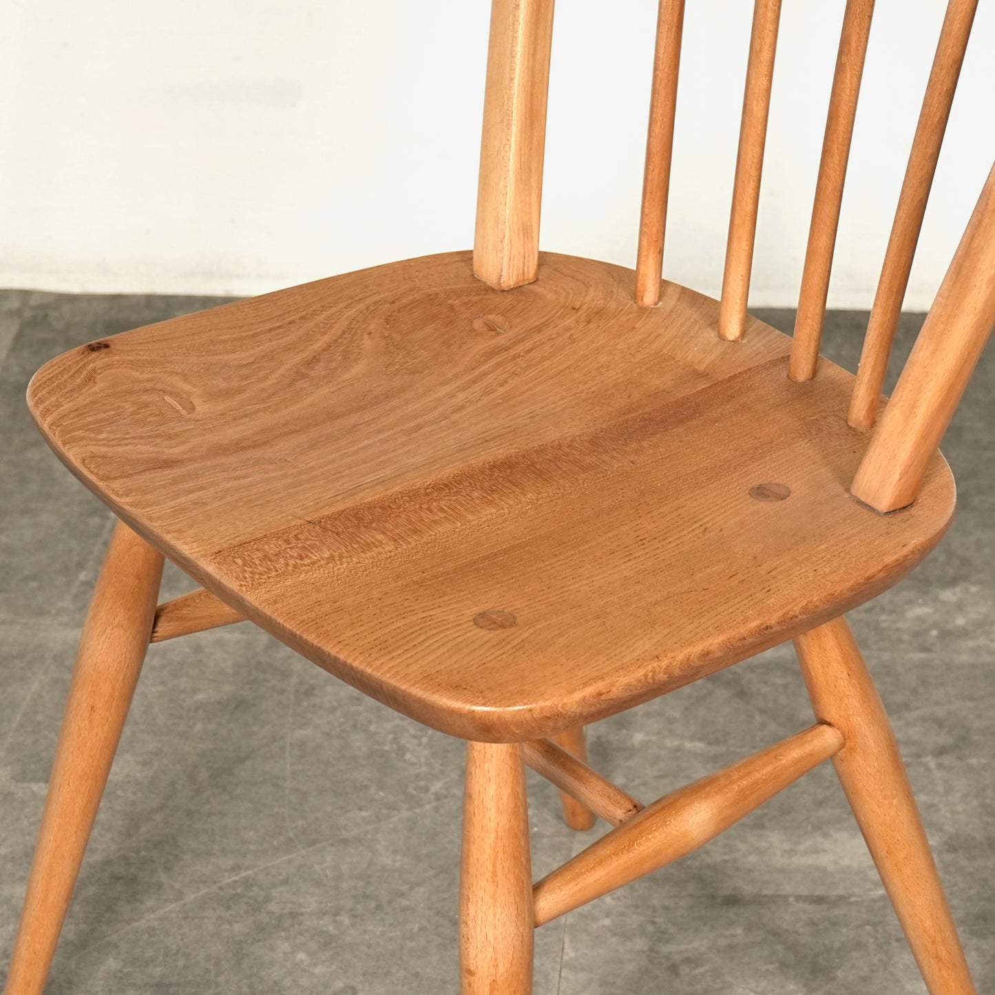 【ERCOL】ヴィンテージ フープバックチェア(メープル)