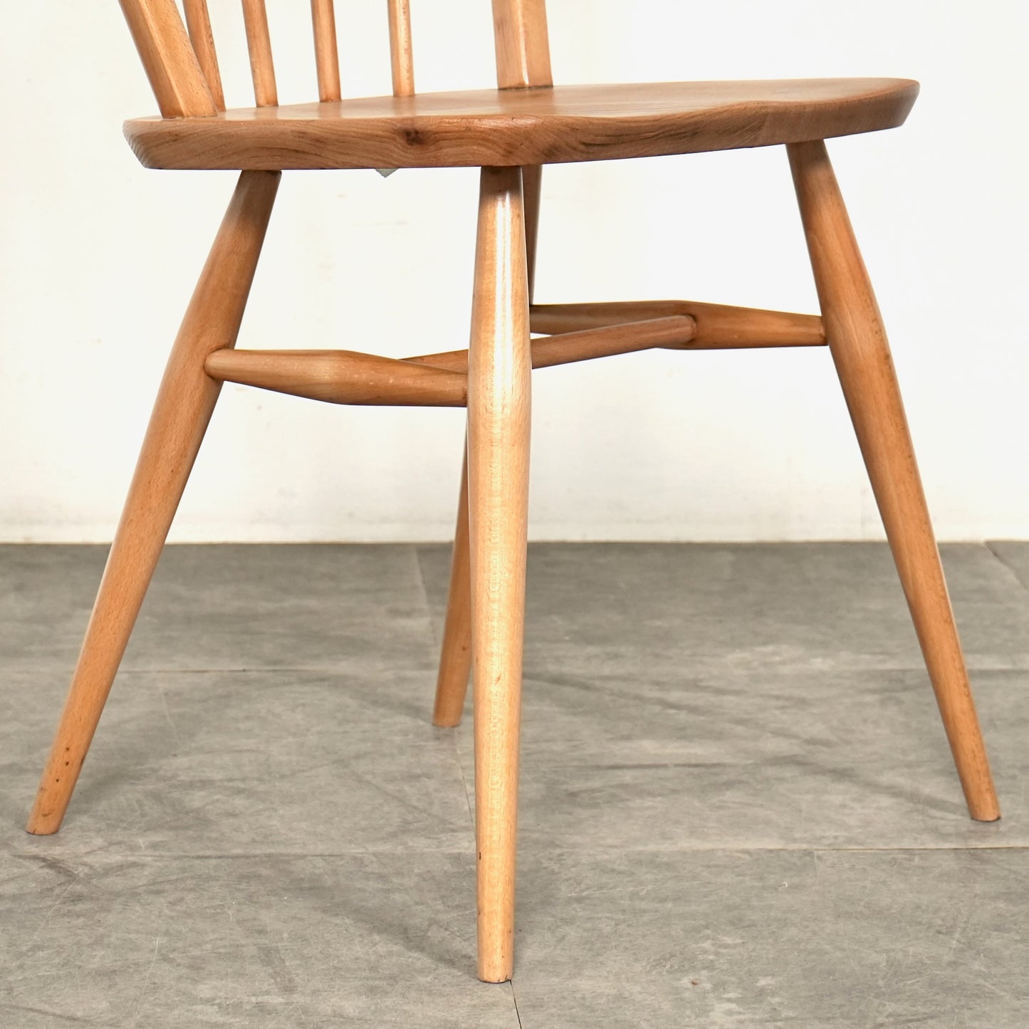 【ERCOL】ヴィンテージ フープバックチェア(メープル)