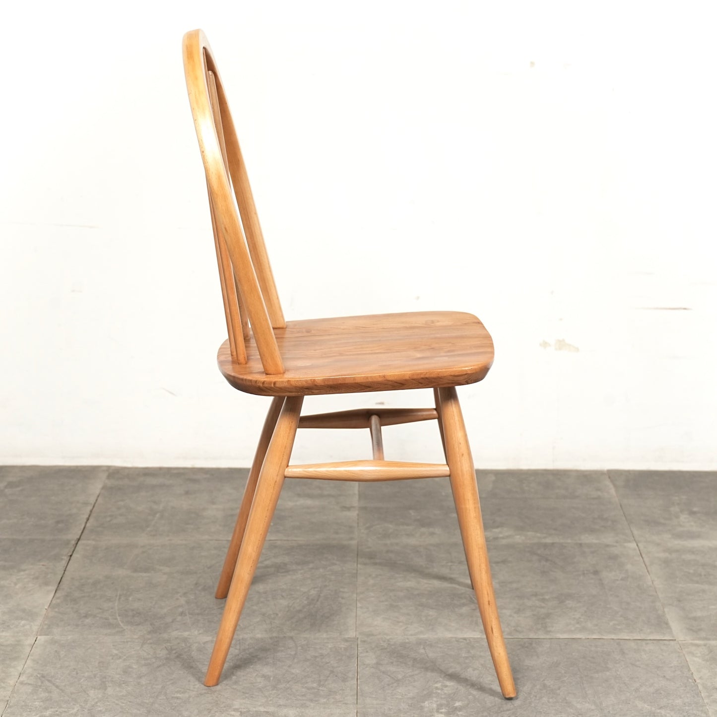 【ERCOL】ヴィンテージ フープバックチェア(メープル)