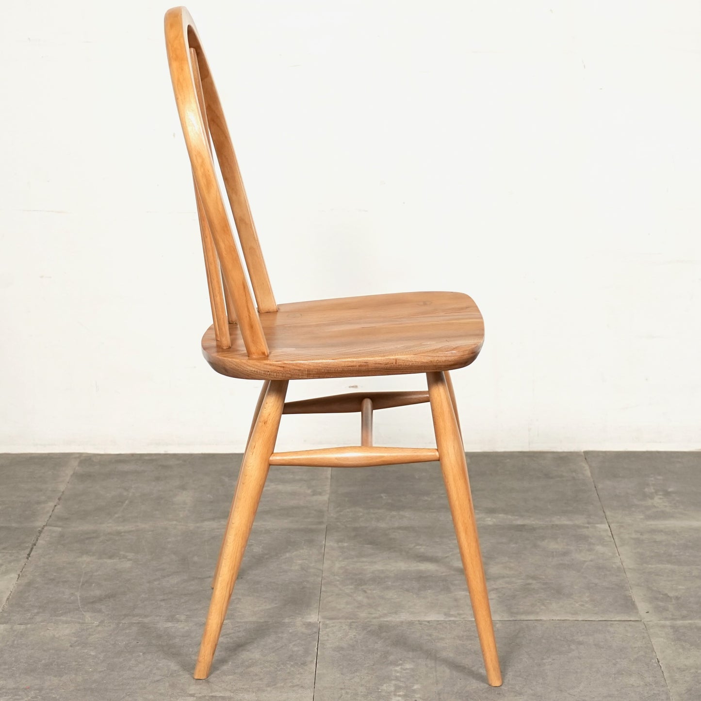 【ERCOL】ヴィンテージ フープバックチェア(メープル)