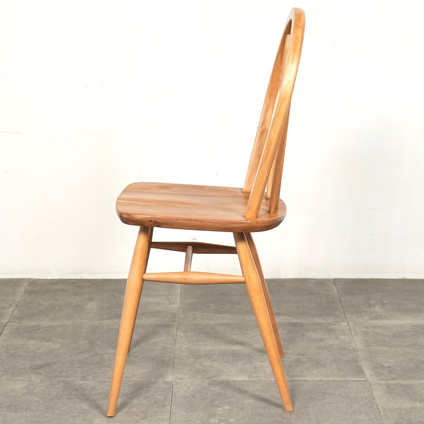 【ERCOL】ヴィンテージ フープバックチェア(メープル)