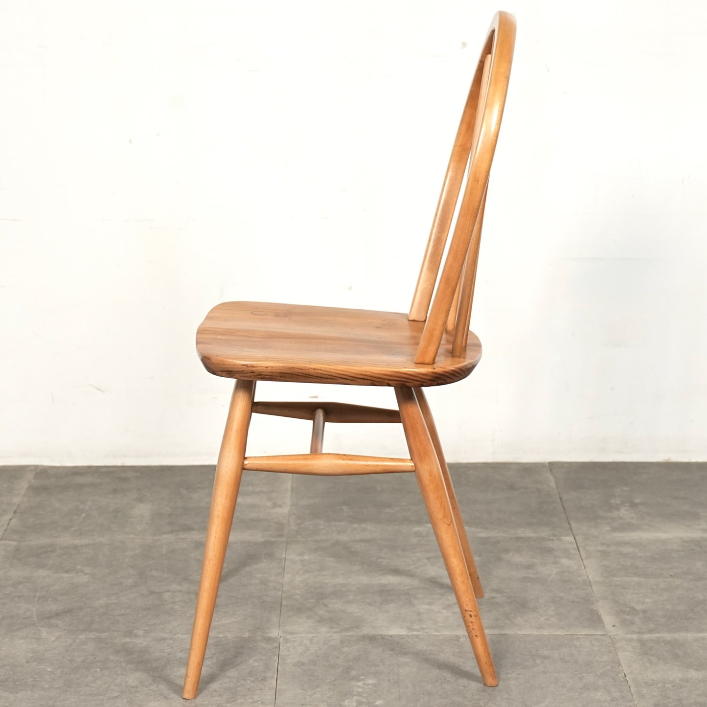 【ERCOL】ヴィンテージ フープバックチェア(メープル)