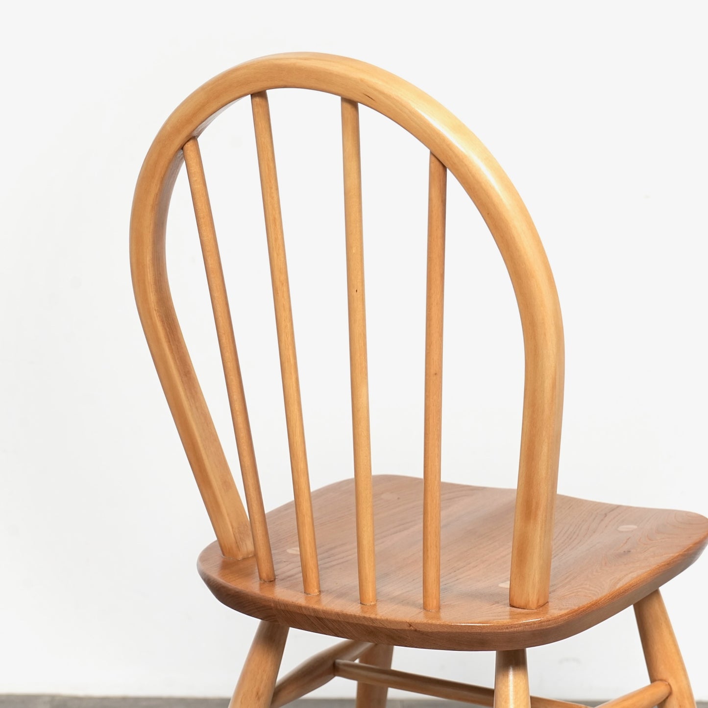 【ERCOL】ヴィンテージ フープバックチェア(メープル)
