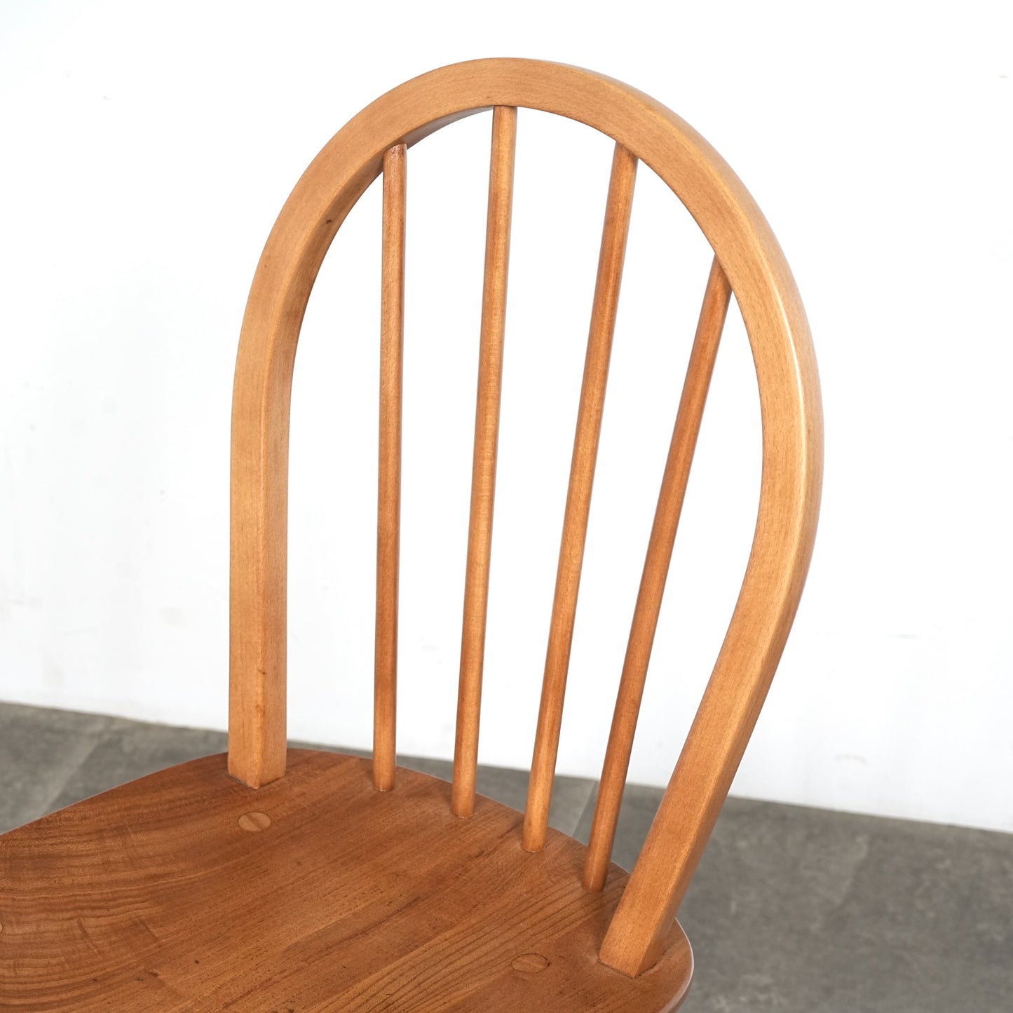 【ERCOL】ヴィンテージ フープバックチェア(メープル)