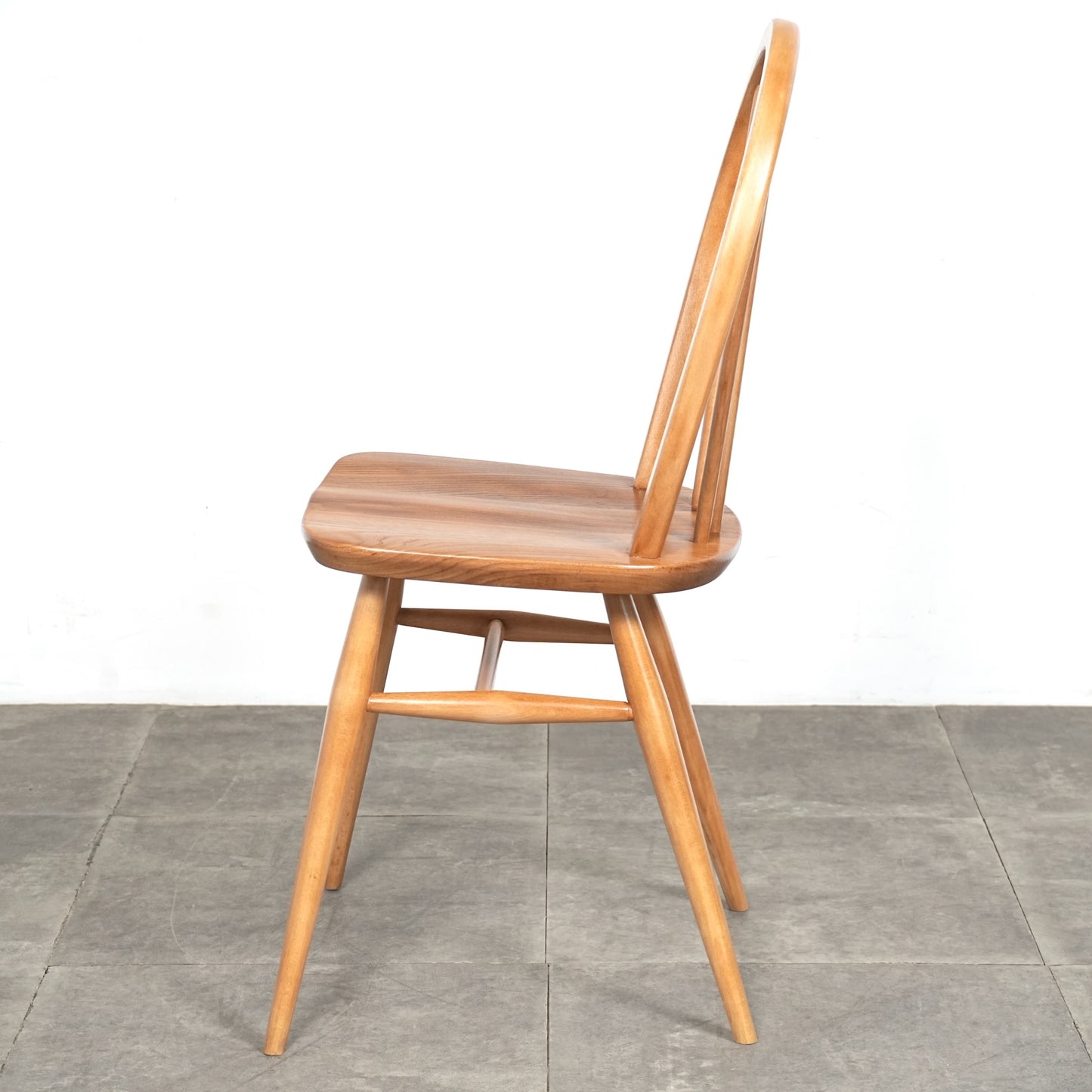 【ERCOL】ヴィンテージ フープバックチェア(メープル)