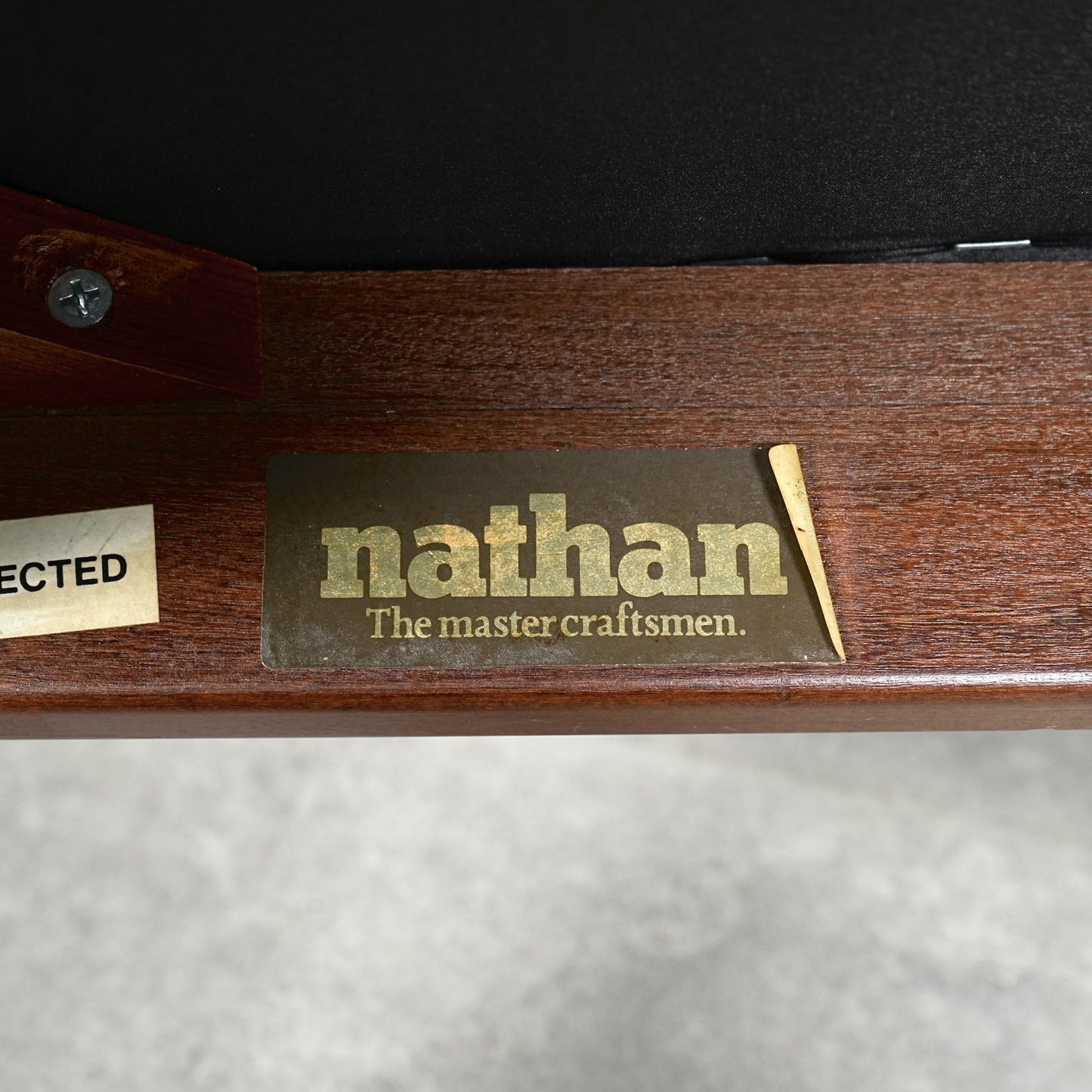 【NATHAN】ダイニングチェア 4脚セット【張替済】