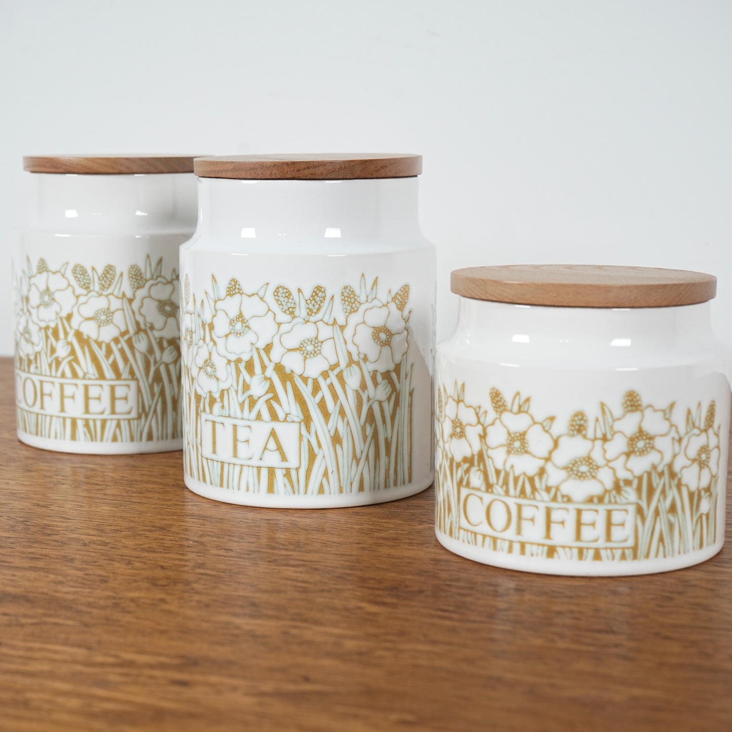 送料無料【Hornsea】FLEUR キャニスター 3点セット